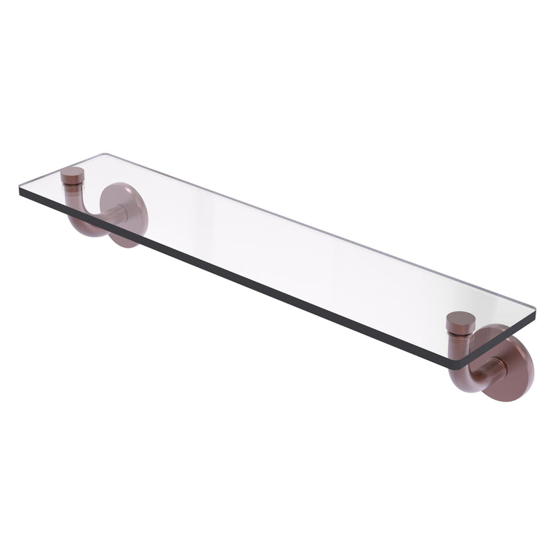 Remi Collection Glass Vanity Shelf  with Beveled Edges