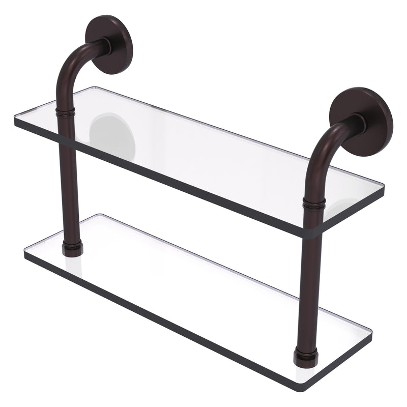 Remi Collection Two Tiered Glass Shelf