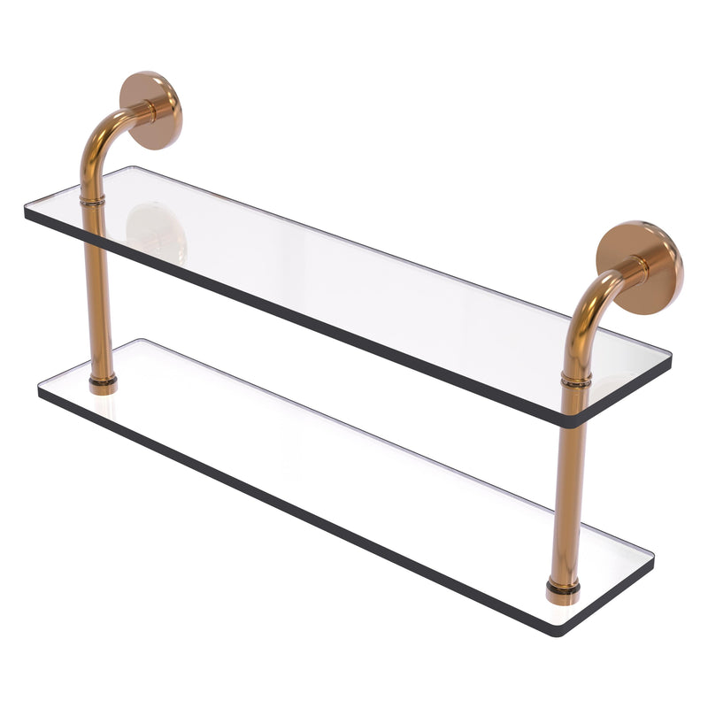 Remi Collection Two Tiered Glass Shelf