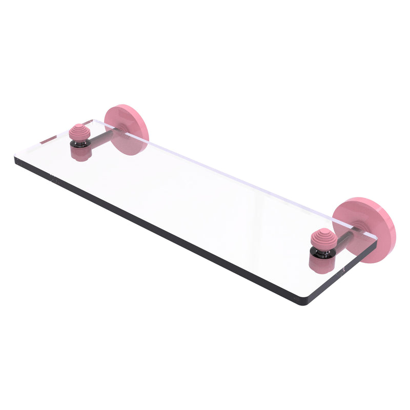 South Beach Collection Glass Vanity Shelf with Beveled Edges