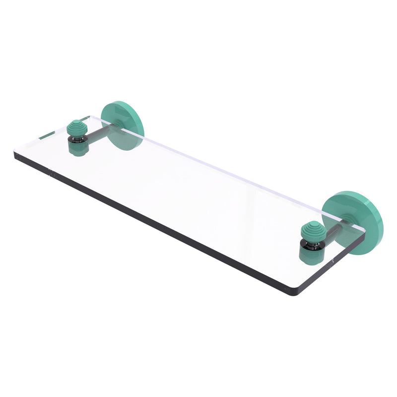 South Beach Collection Glass Vanity Shelf with Beveled Edges