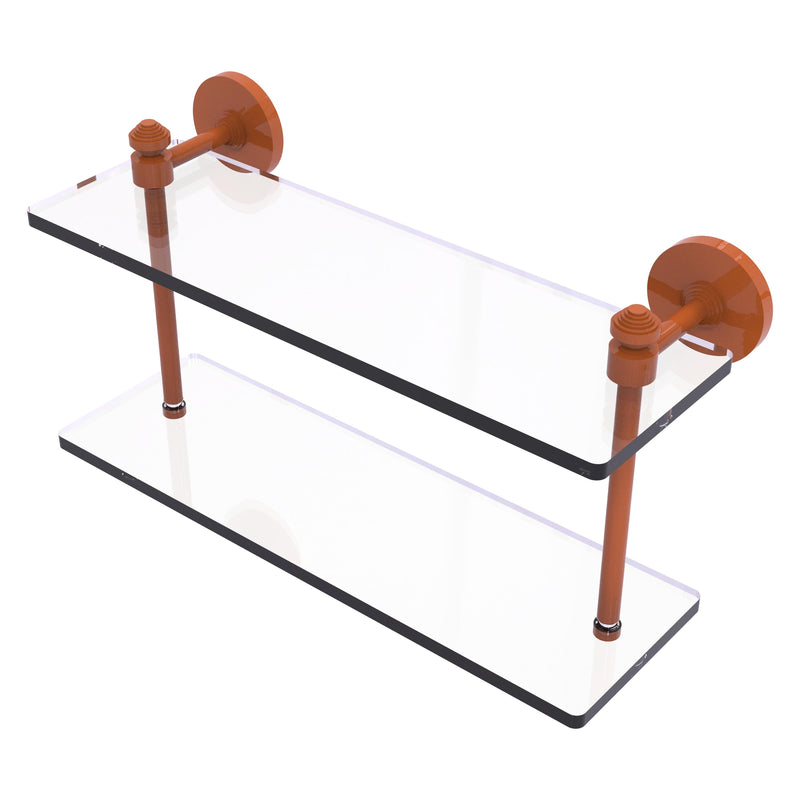 Southbeach Collection Two Tiered Glass Shelf