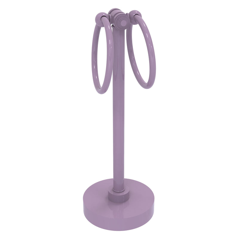 Vanity Top 2 Towel Ring Guest Towel Valet