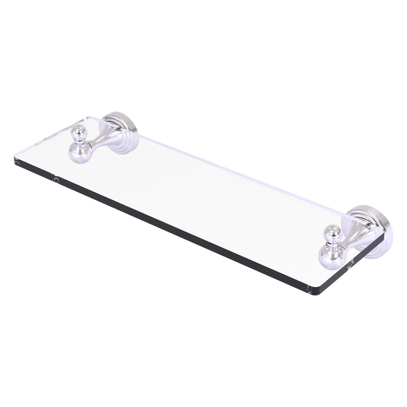 Sag Harbor Collection Glass Vanity Shelf with Beveled Edges