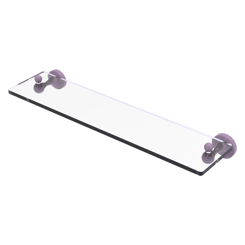 Sag Harbor Collection Glass Vanity Shelf with Beveled Edges