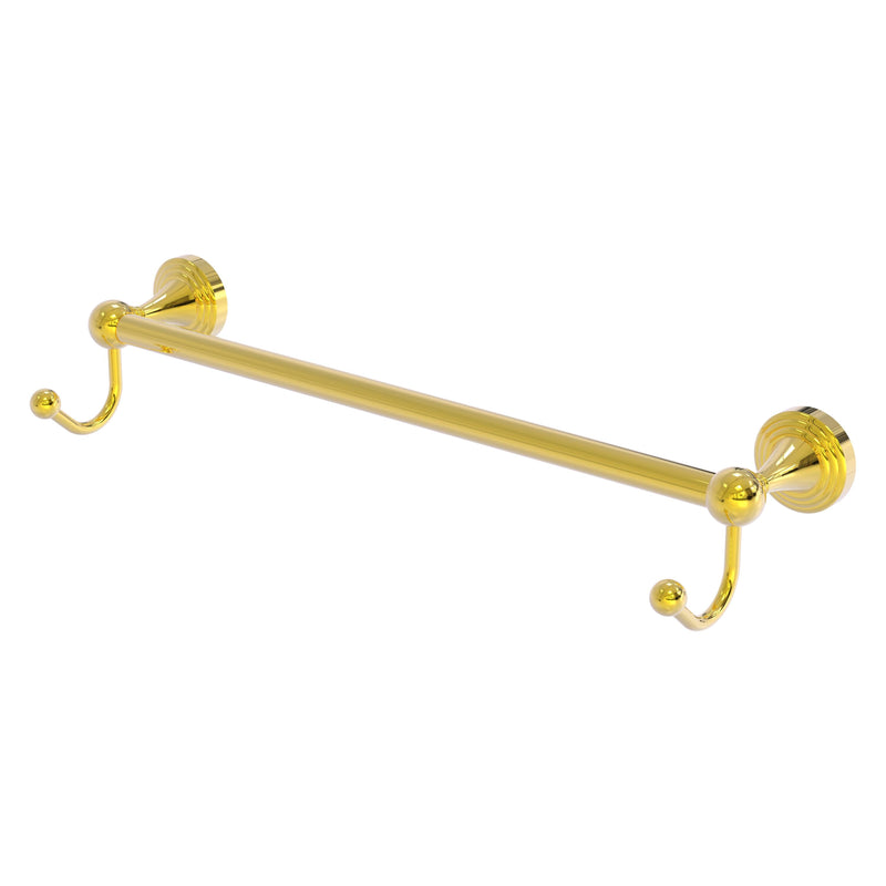 Sag Harbor Collection Towel Bar with Integrated Hooks