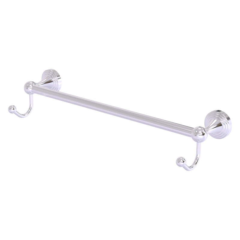 Sag Harbor Collection Towel Bar with Integrated Hooks