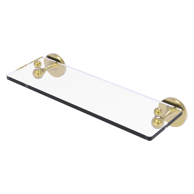 Shadwell Collection Glass Vanity Shelf with Beveled Edges