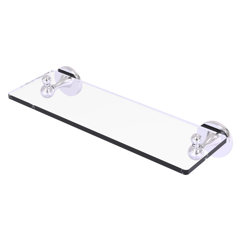 Shadwell Collection Glass Vanity Shelf with Beveled Edges