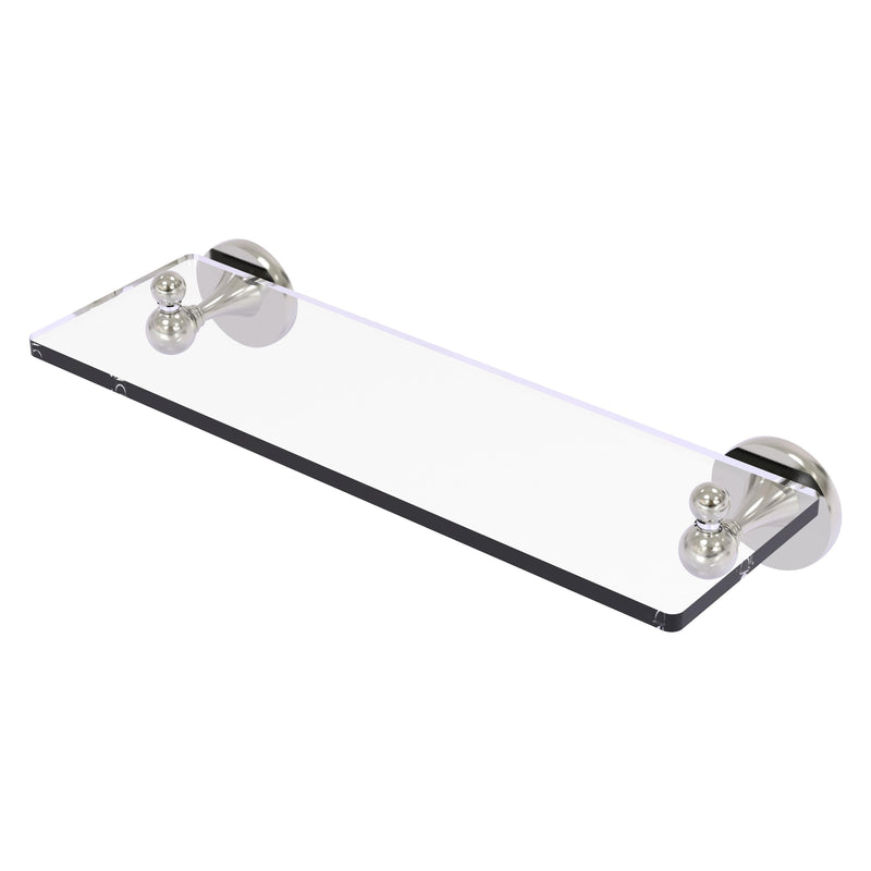 Shadwell Collection Glass Vanity Shelf with Beveled Edges