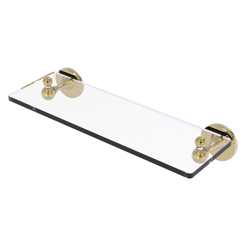 Shadwell Collection Glass Vanity Shelf with Beveled Edges