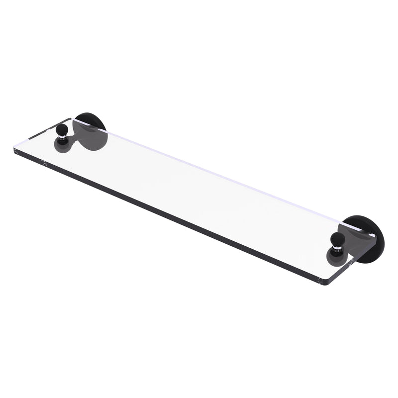 Shadwell Collection Glass Vanity Shelf with Beveled Edges