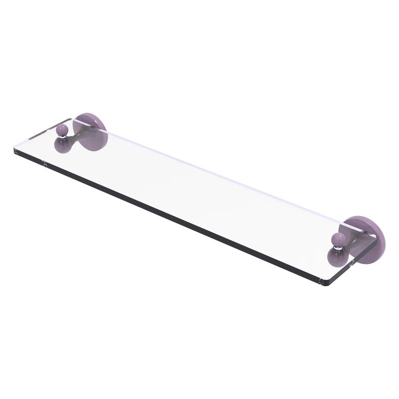 Shadwell Collection Glass Vanity Shelf with Beveled Edges