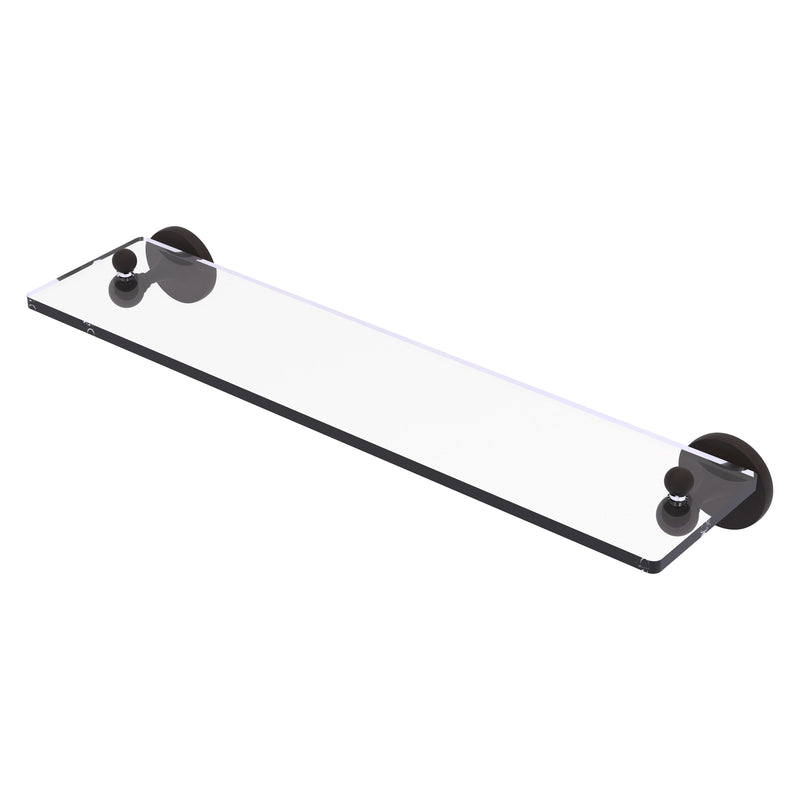 Shadwell Collection Glass Vanity Shelf with Beveled Edges