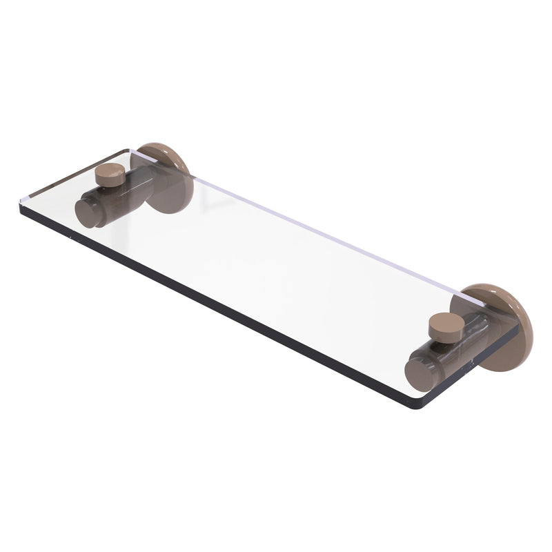 Tribecca Collection Glass Vanity Shelf with Beveled Edges