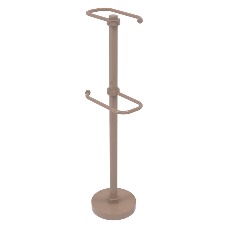 Freestanding Two Roll Toilet Tissue Stand