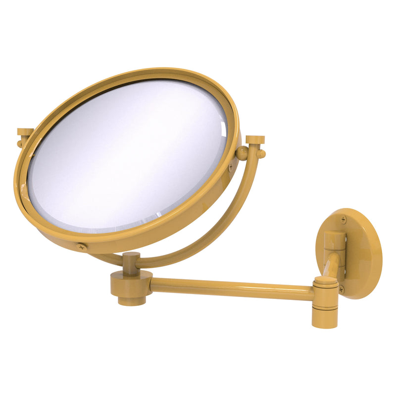 8 Inch Wall Mounted Extending Make-Up Mirror with Smooth Accents