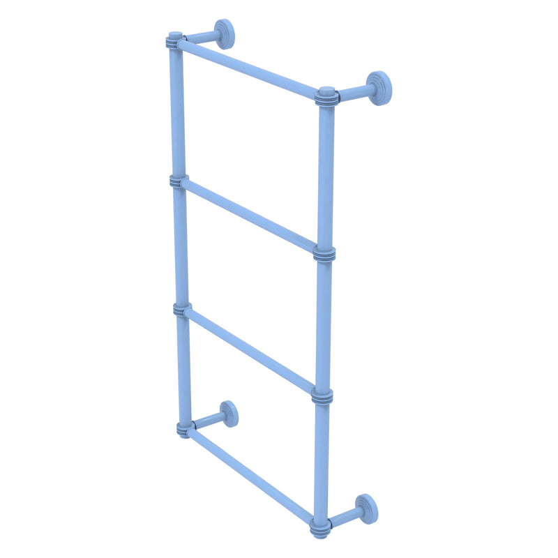 Waverly Place Collection 4 Tier Ladder Towel Bar with Dotted Accents