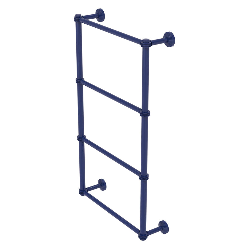 Waverly Place Collection 4 Tier Ladder Towel Bar with Dotted Accents