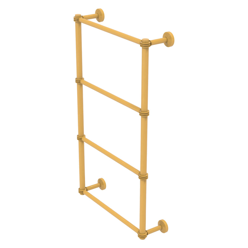 Waverly Place Collection 4 Tier Ladder Towel Bar with Dotted Accents