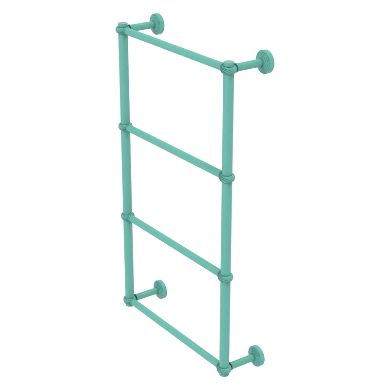 Waverly Place Collection 4 Tier Ladder Towel Bar with Twisted Accents