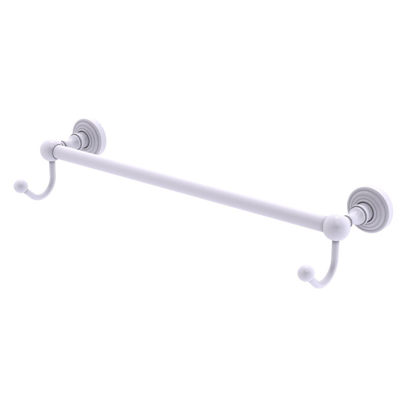 Waverly Place Collection Towel Bar with Integrated Hooks