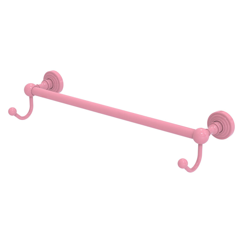 Waverly Place Collection Towel Bar with Integrated Hooks