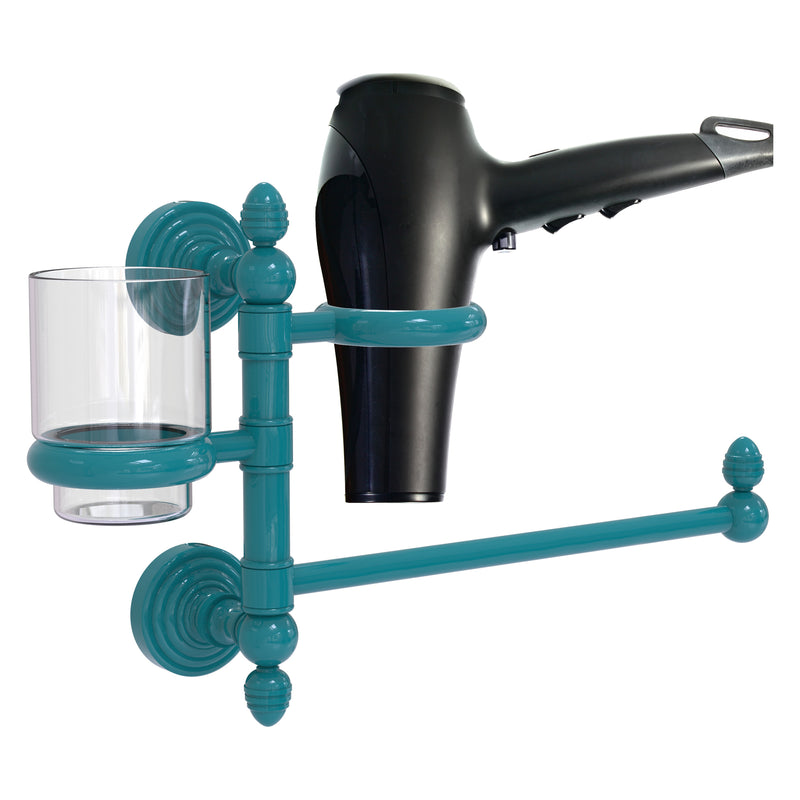 Waverly Place Collection Hair Dryer Holder and Organizer