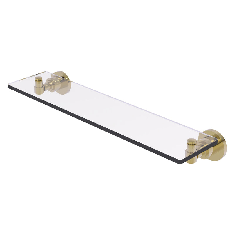 Washington Square Collection Glass Vanity Shelf with Beveled Edges