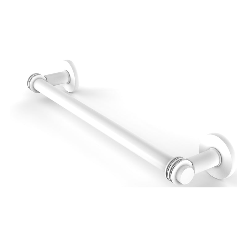 Continental Collection Towel Bar with Dotted Accents