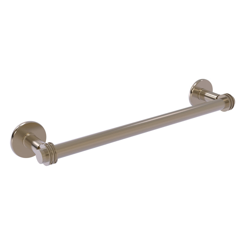 Continental Collection Towel Bar with Dotted Accents