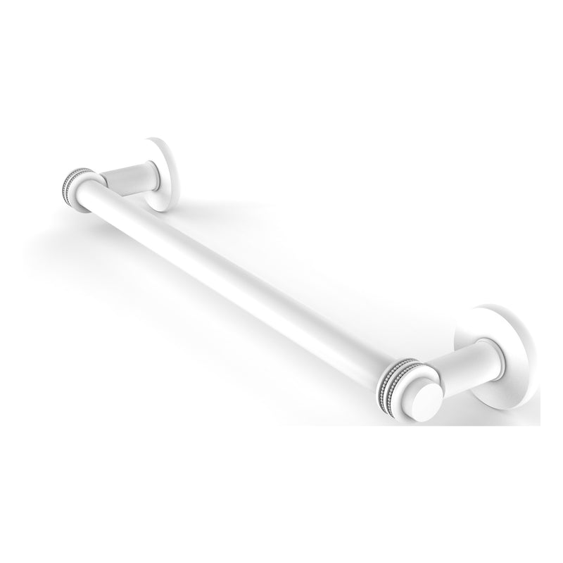 Continental Collection Towel Bar with Dotted Accents