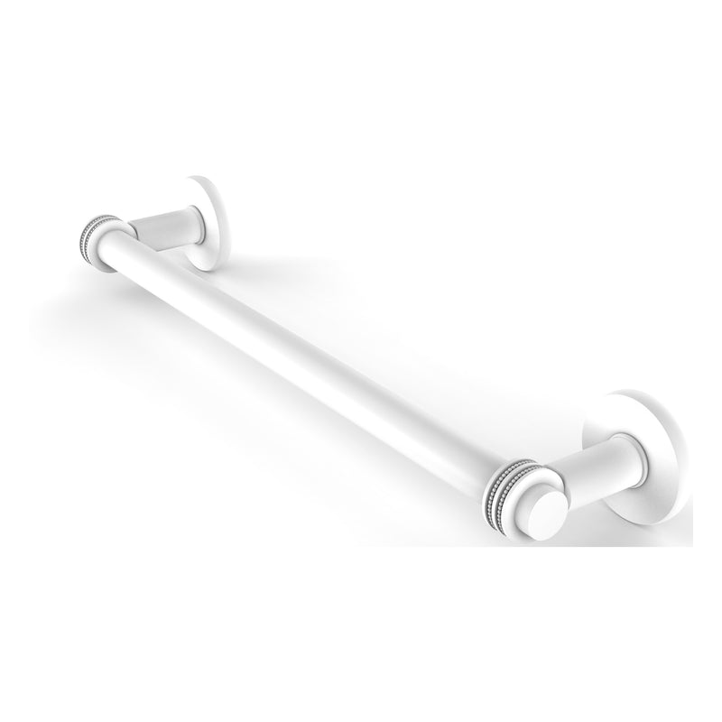 Continental Collection Towel Bar with Dotted Accents