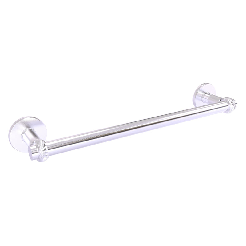 Continental Collection Towel Bar with Twisted Accents