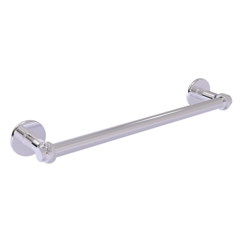 Continental Collection Towel Bar with Twisted Accents