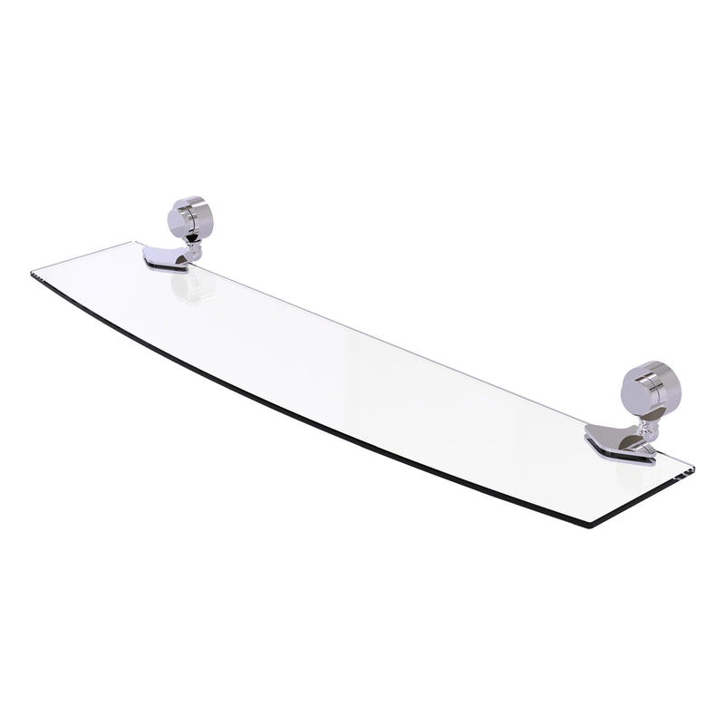 Venus Collection Glass Shelf with Smooth Accents