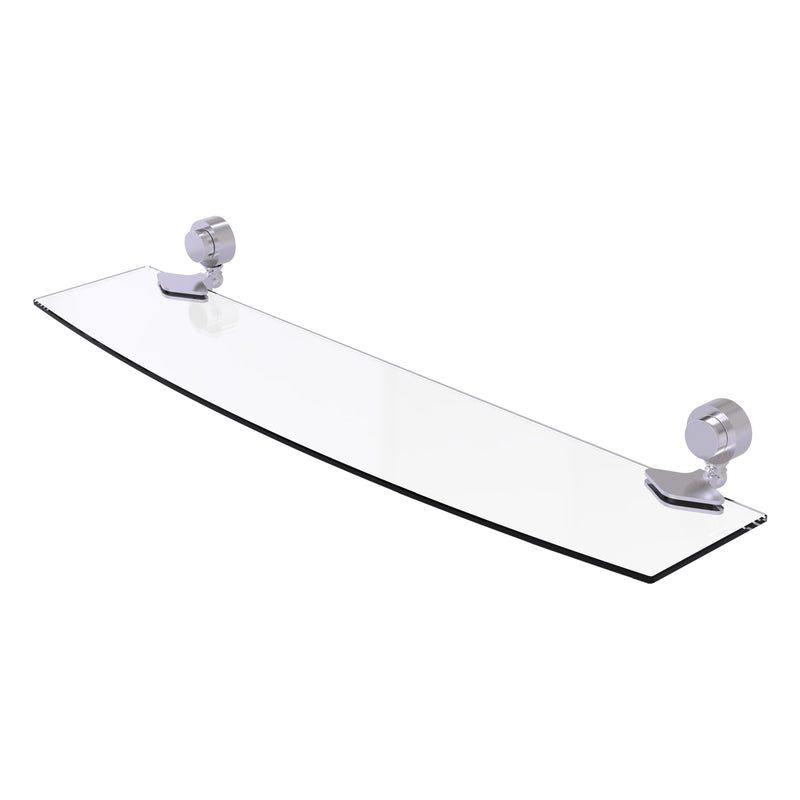 Venus Collection Glass Shelf with Smooth Accents