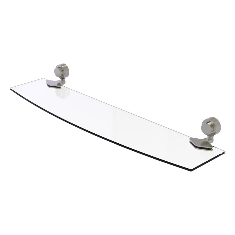 Venus Collection Glass Shelf with Smooth Accents