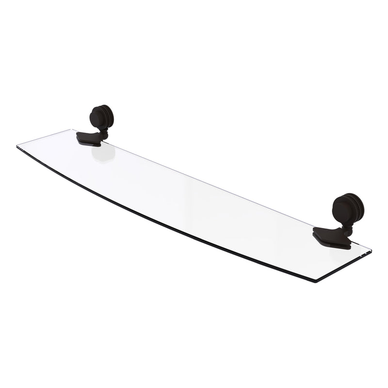 Venus Collection Glass Shelf with Dotted Accents