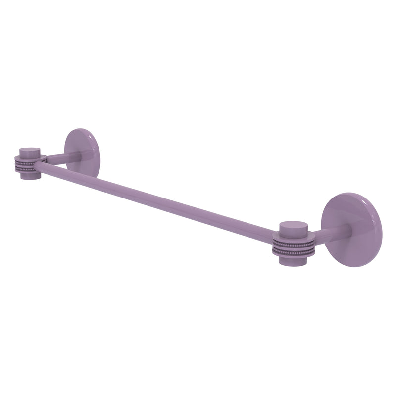 Satellite Orbit One Collection Towel Bar with Dotted Accents