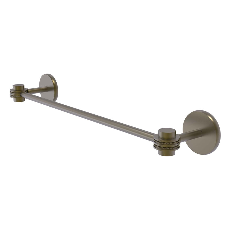 Satellite Orbit One Collection Towel Bar with Dotted Accents