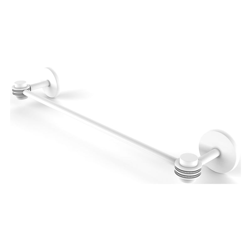 Satellite Orbit One Collection Towel Bar with Dotted Accents