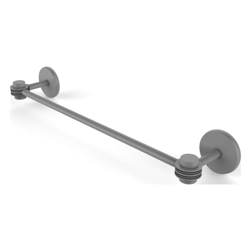 Satellite Orbit One Collection Towel Bar with Dotted Accents