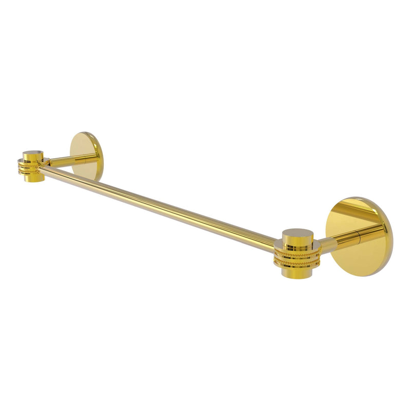 Satellite Orbit One Collection Towel Bar with Dotted Accents