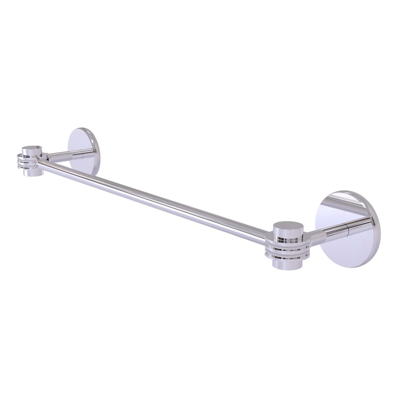 Satellite Orbit One Collection Towel Bar with Dotted Accents