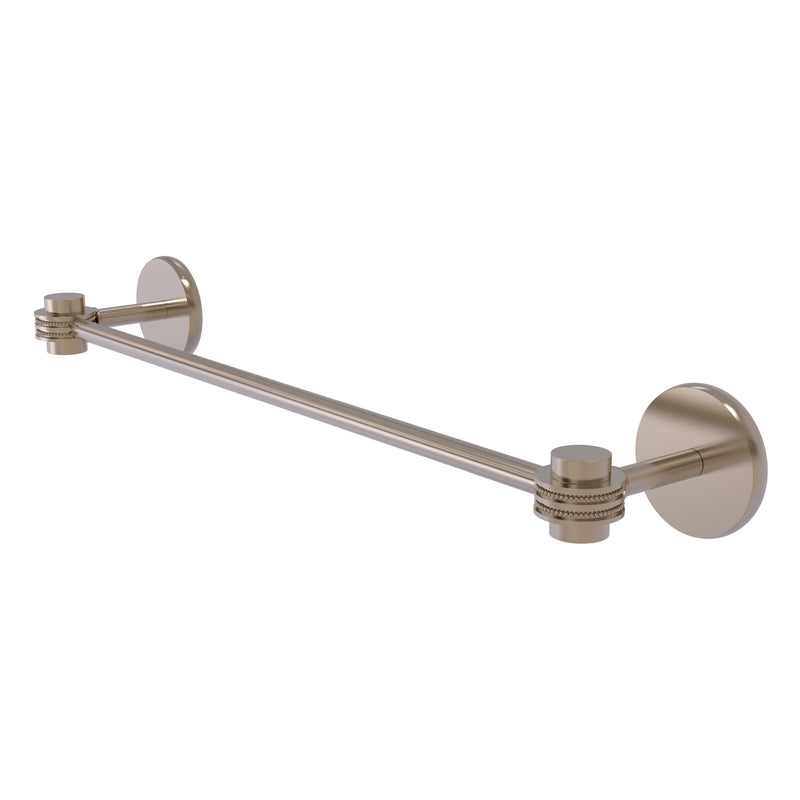 Satellite Orbit One Collection Towel Bar with Dotted Accents