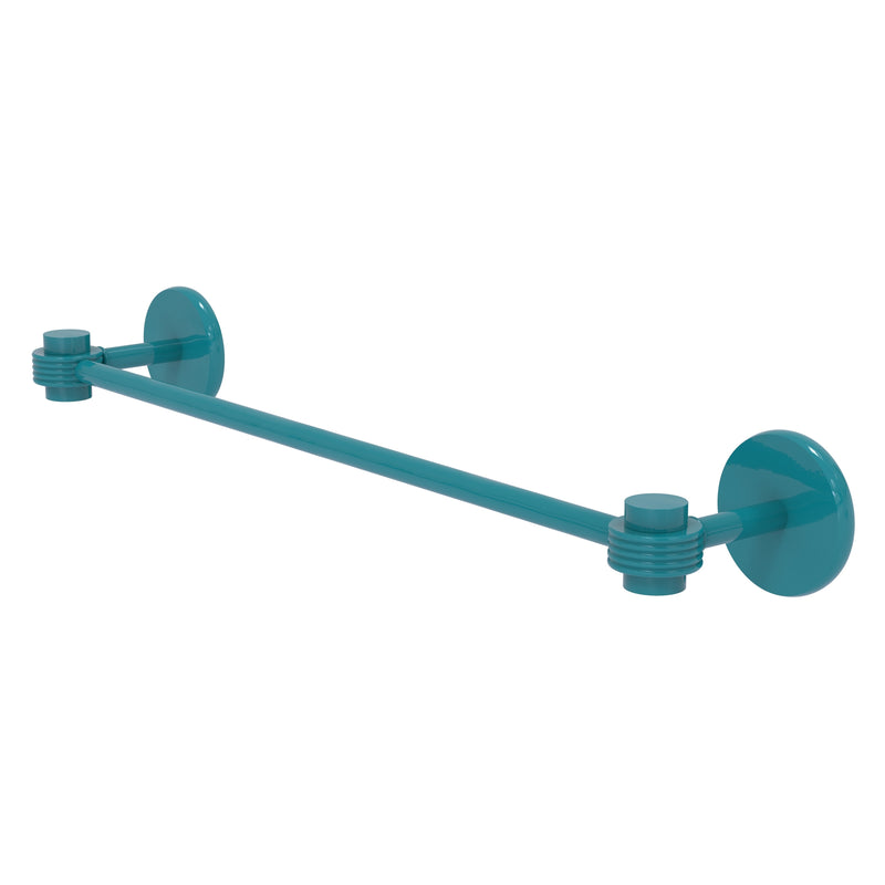 Satellite Orbit One Collection Towel Bar with Grooved Accents