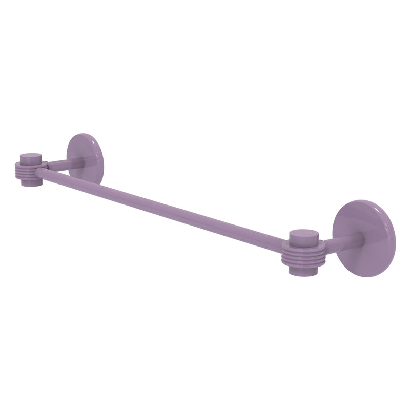 Satellite Orbit One Collection Towel Bar with Grooved Accents