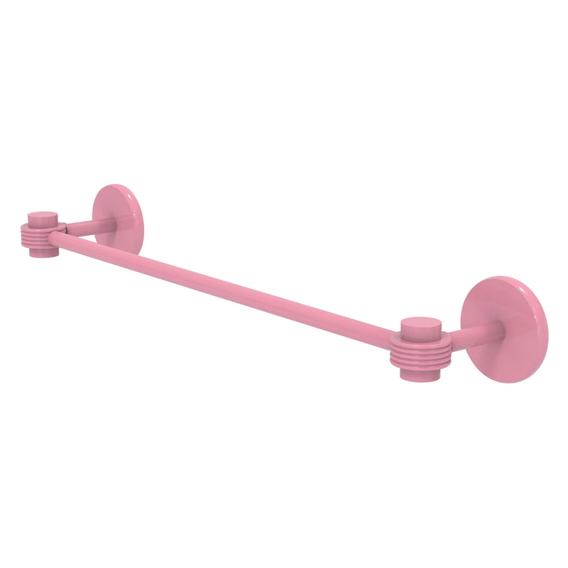 Satellite Orbit One Collection Towel Bar with Grooved Accents