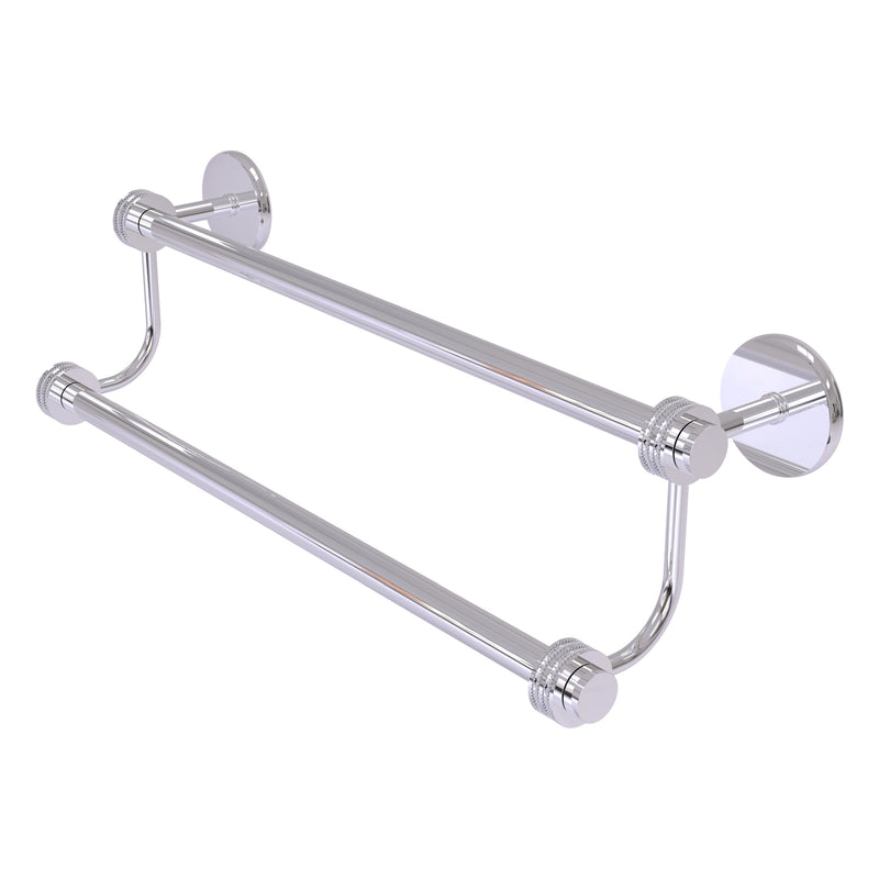 Satellite Orbit Two Collection Double Towel Bar with Dotted Accents